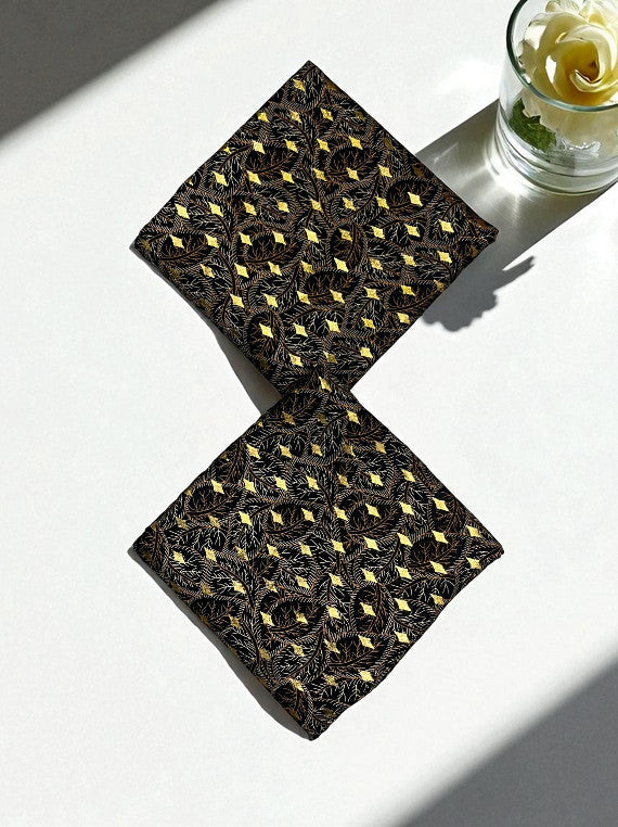 Chilly Weather Gold Glitter Printed Marina Edit25 (IS41-20)