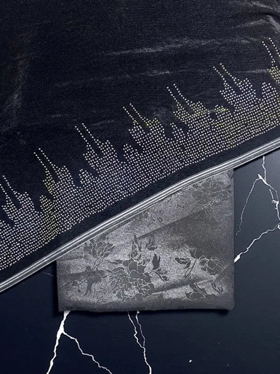 China Patti Fancy Shawl Edit 2025 Vol-IQ375 (D-01)