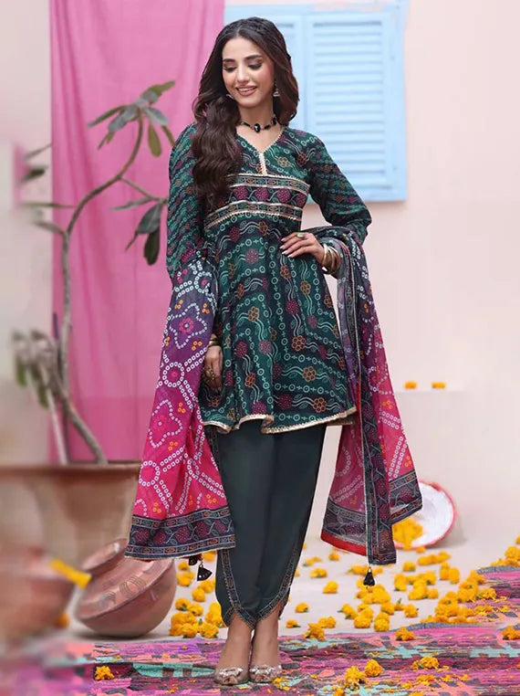 Chunri by Alzohaib Printed Lawn Collection 2026