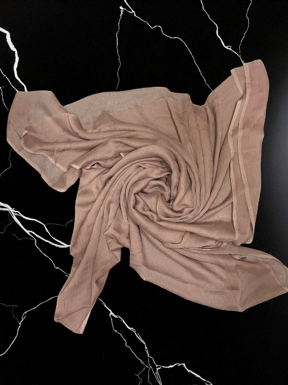 Classic Crinkle Chiffon Dupatta Edit25 (23SH66-01)