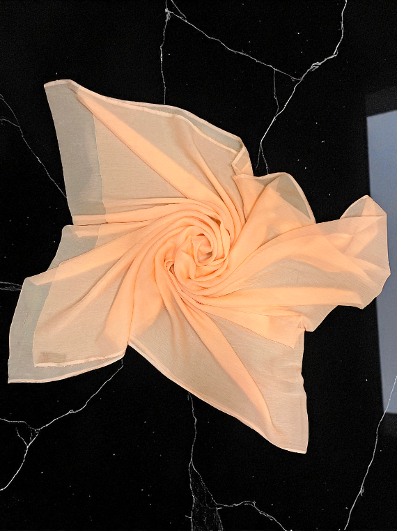 Classic Crinkle Chiffon Dupatta Edit25 (23SH66-07)