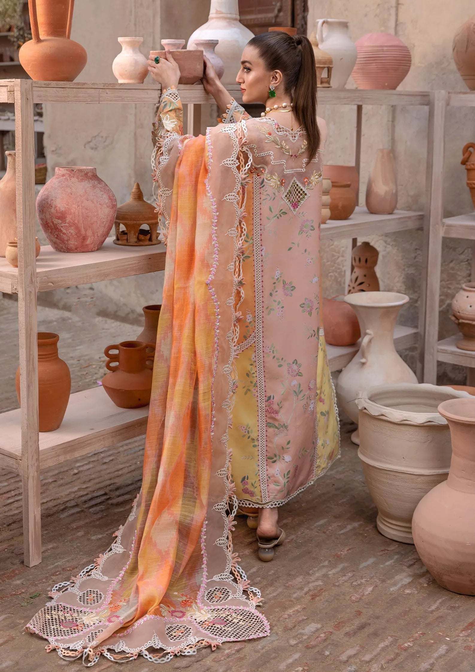 Classic Crown Lawn Collection 2026 (BONJOUR AND BLOOM)