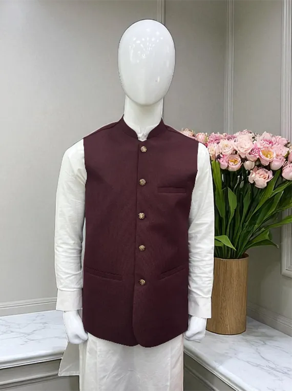 Classic Men’s Imported Waistcoat Edit'25 (GF193-01)