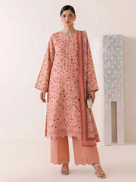 Cocktail by Fantak Unstitched Silk Slub Karandi Collection'26 V-1017 (D-04)