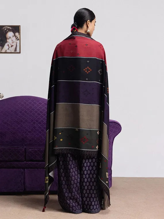 Coco Printed Linen Unstitched Collection'26 Vol-04 (Anika-3B)
