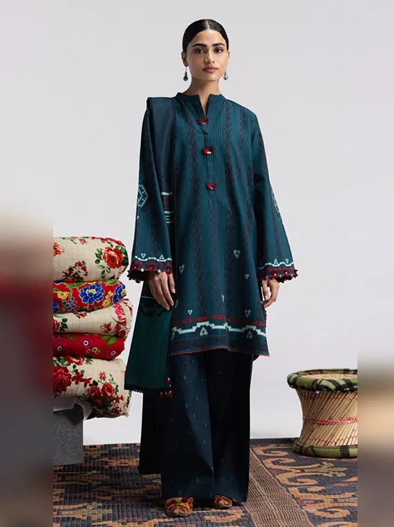 Coco Printed Linen Unstitched Collection'26 Vol-04