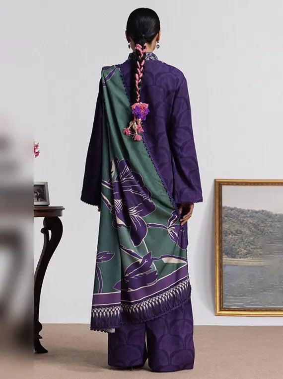 Coco Printed Linen Unstitched Collection'26 Vol-04 (Mira-1A)
