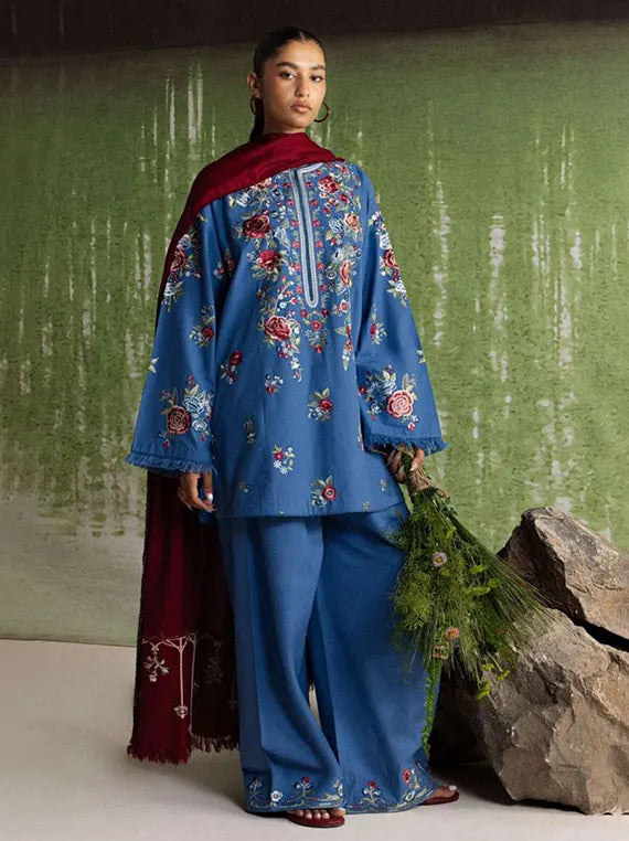 Coco by Zara Shahjahan Winter Embroidered Unstitched Collection'26 (ASMANI-9A)