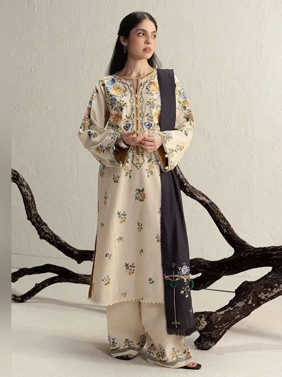 Coco by Zara Shahjahan Winter Embroidered Unstitched Collection'26 (ASMANI-9B)