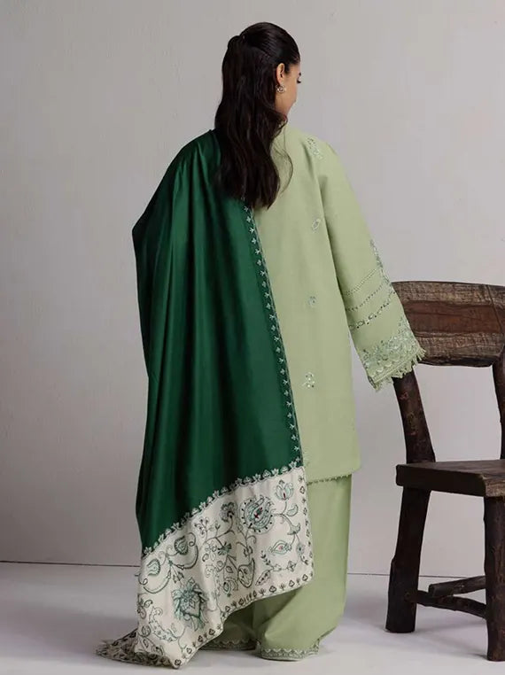 Coco by Zara Shahjahan Winter Embroidered Unstitched Collection'26 (NEELAM-4B)