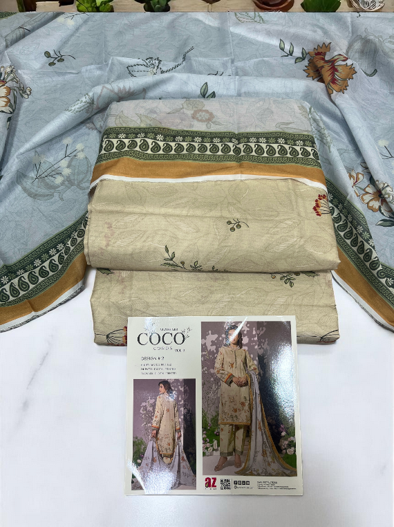Coco By Al Zohaib Print Lawn Edit25 (CU29-02)