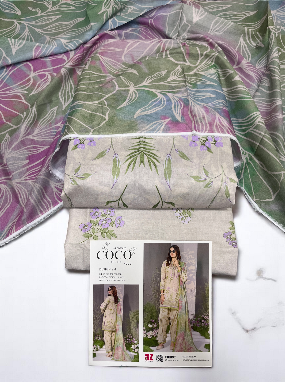 Coco By Al Zohaib Print Lawn Edit25 (CU29-04)