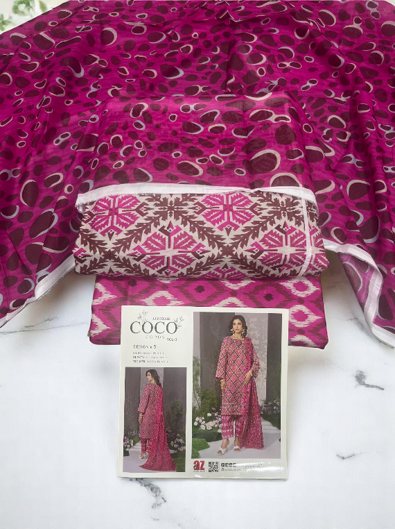Coco By Al Zohaib Print Lawn Edit25 (CU29-05)