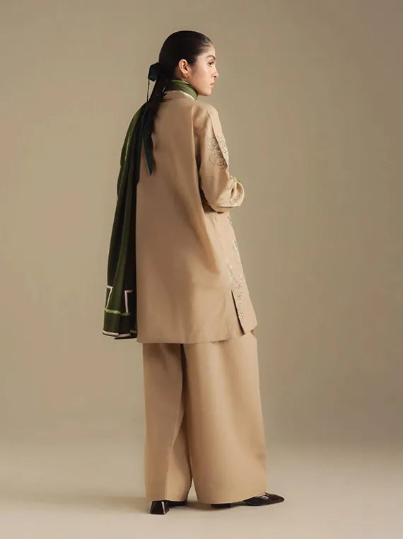 Coco By Zara ShahJahan Unstitched Winter Collection 2025 (AMBER-1A)