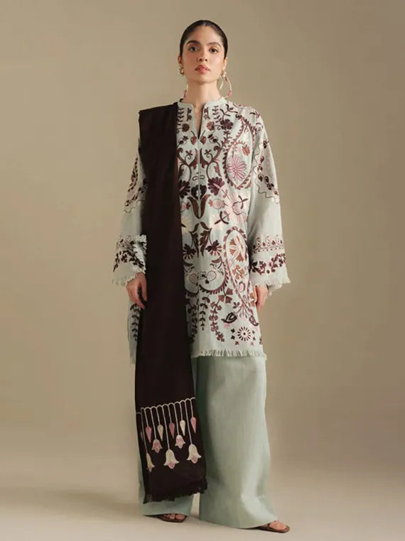 Coco By Zara ShahJahan Unstitched Winter Collection 2025 (BREEZE-7A)