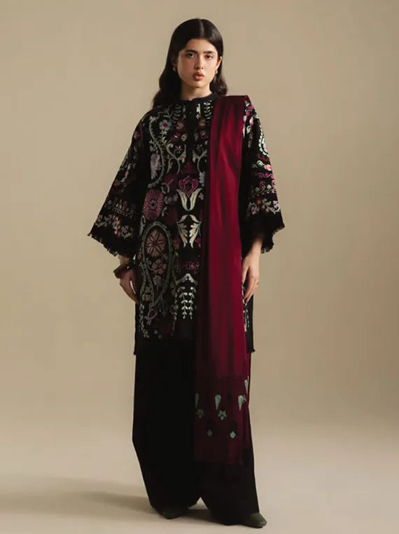 Coco By Zara ShahJahan Unstitched Winter Collection 2025 (BREEZE-7B)