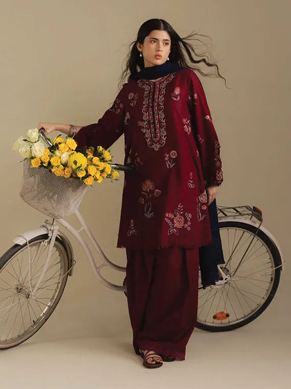 Coco By Zara ShahJahan Unstitched Winter Collection 2025 (DAWN-5B)