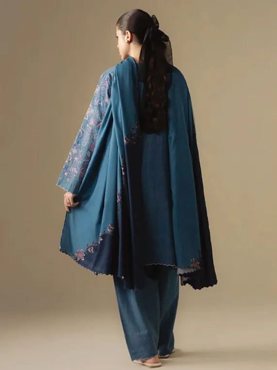 Coco By Zara ShahJahan Unstitched Winter Collection 2025 (MIST-2B)