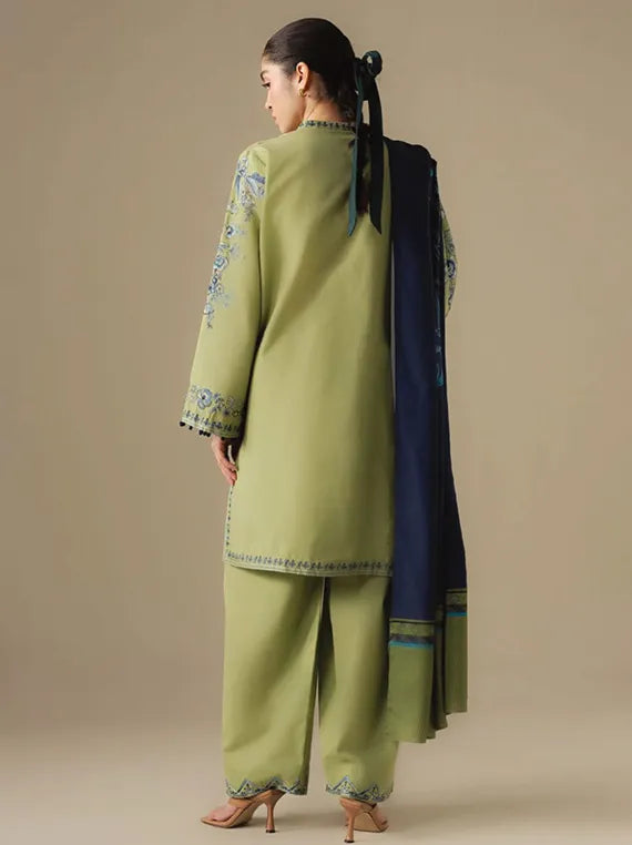 Coco By Zara ShahJahan Unstitched Winter Collection 2025 (SNOWDROP-10B)