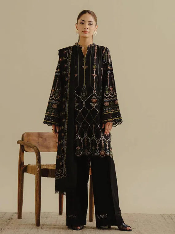 Coco by Zara ShahJahan Embroidered Lawn Collection 2025 Drop II (IRIS-2A)