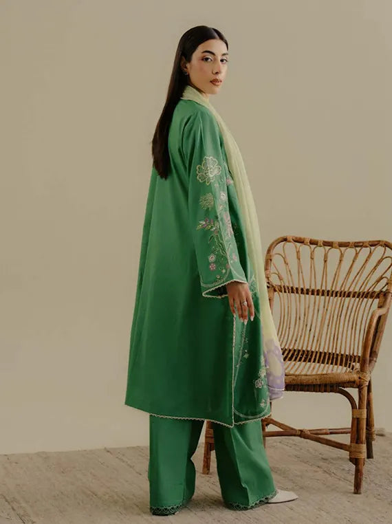 Coco by Zara ShahJahan Embroidered Lawn Collection 2025 Drop II (TARA-8B)