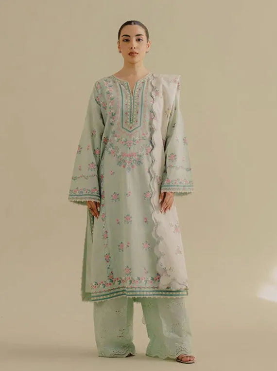 Coco by Zara ShahJahan Embroidered Lawn Collection 2025 Drop II (ZEEST-9A)