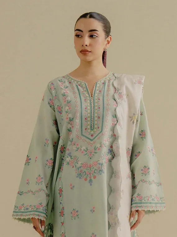 Coco by Zara ShahJahan Embroidered Lawn Collection 2025 Drop II (ZEEST-9A)