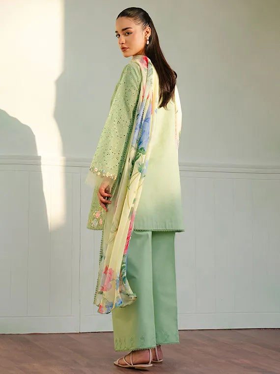 Coco by Zara Shahjahan Luxe Lawn Collection 2025 (TINA-3B)
