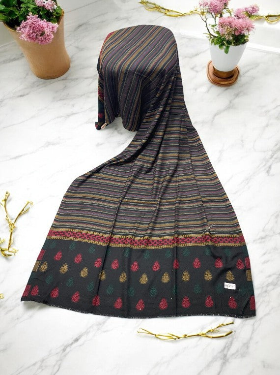 Cold Season Multi Jacquard Shawl Edit 2025 Vol-25DS01 (25DS01-01)