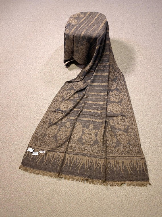 Cold Season Printed Wool Shawl Edit 2025 Vol-25DS10 (25DS10-03)