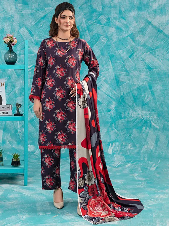 Colorita By Haya Print Bana Dora Airjet Collection25 Vol-03 (D-02)