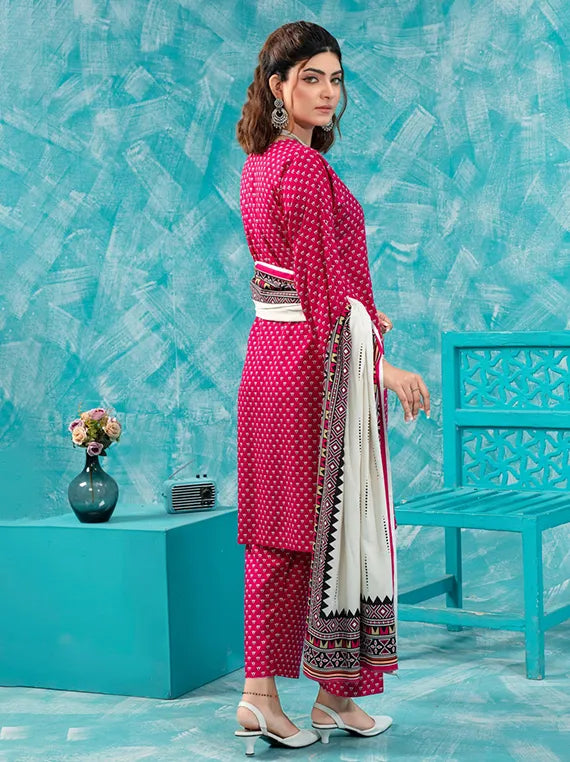 Colorita By Haya Print Bana Dora Airjet Collection25 Vol-03 (D-08)