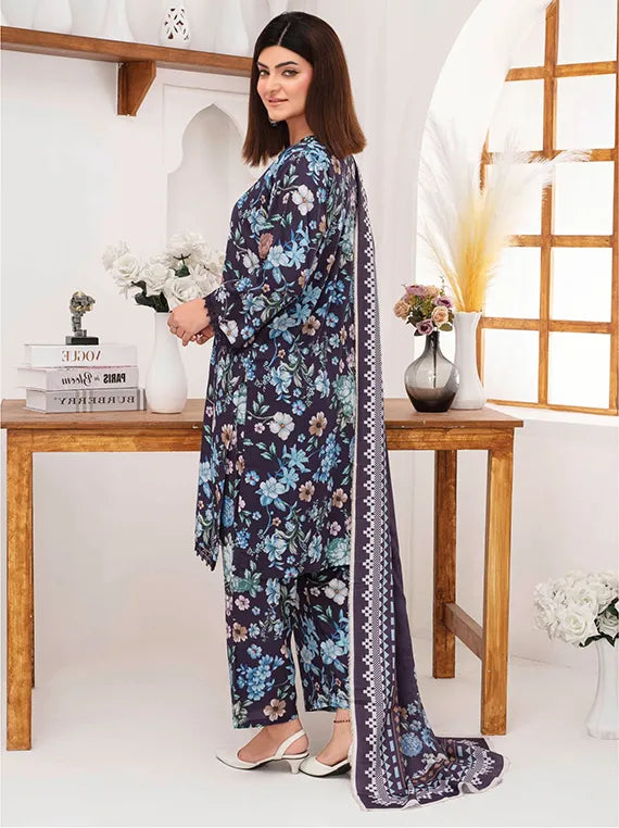 Colorita Printed Bana Dora Airjet Collection 2025 By Haya (D-01)
