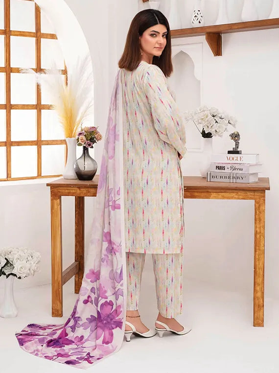 Colorita Printed Bana Dora Airjet Collection 2025 By Haya (D-02)