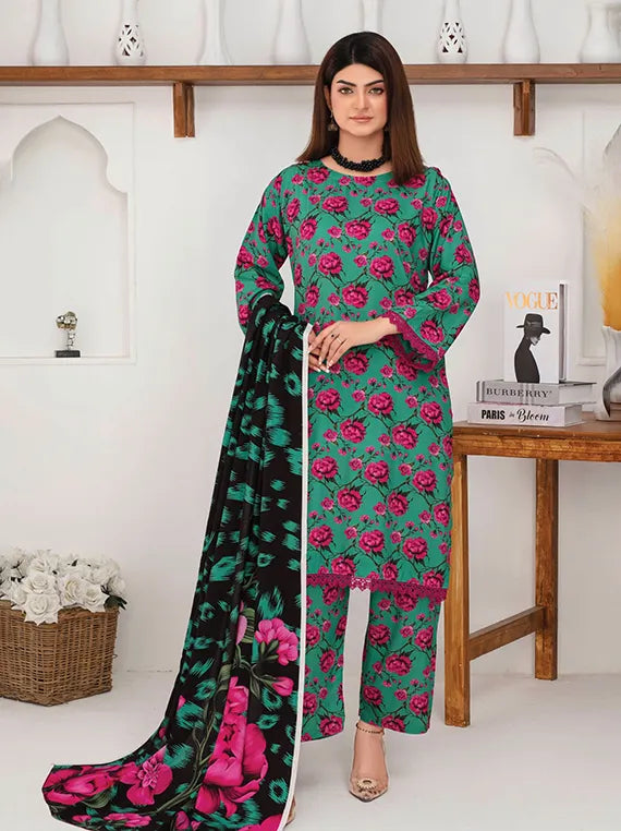 Colorita Printed Bana Dora Airjet Collection 2025 By Haya (D-04)