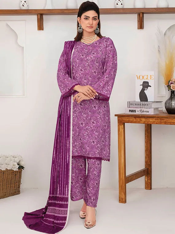 Colorita Printed Bana Dora Airjet Collection 2025 By Haya (D-06)