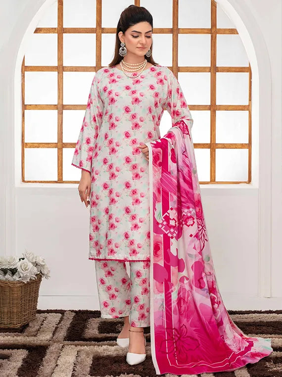 Colorita Printed Bana Dora Airjet Collection 2025 By Haya (D-07)