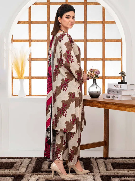 Colorita Printed Bana Dora Airjet Collection 2025 By Haya (D-09)