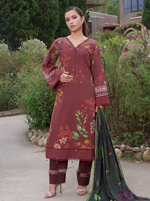 Cozy Winter Unstitch Collection 2026 (Colors-Alzohaib-Linen-D-05)