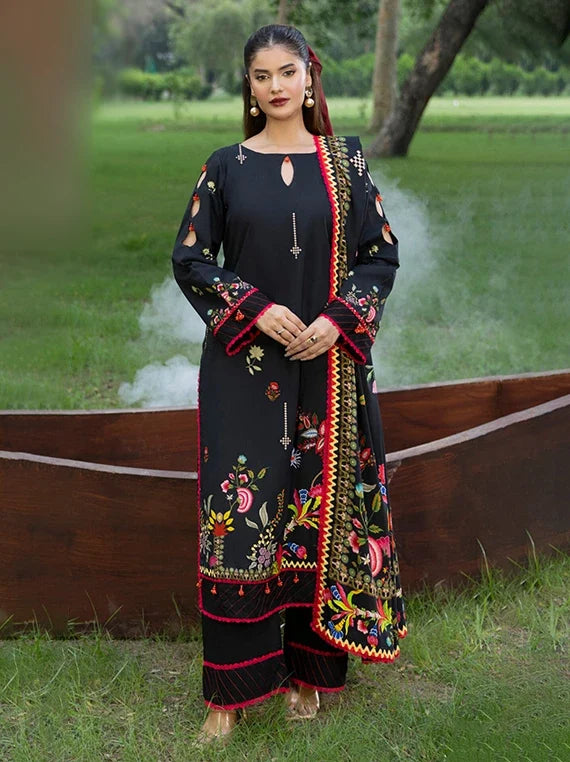 Colors by Alzohaib Printed Linen Unstitched Collection'26 (D-04)