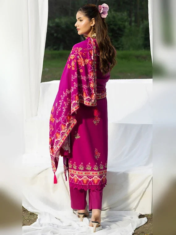 Colors by Alzohaib Printed Linen Unstitched Collection'26 (D-09)