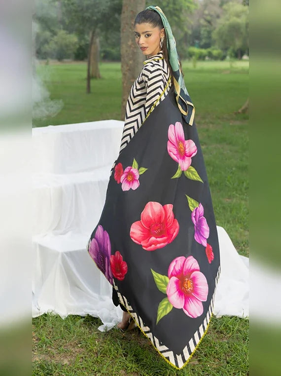 Colors by Alzohaib Printed Linen Unstitched Collection'26 (D-10)