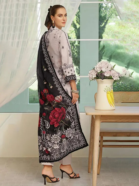 Colors Digital Printed Cambric Collection 2025 by Alzohaib (CDC-25-01)
