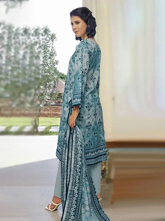 Colors Digital Printed Cambric Collection 2025 by Alzohaib (CDC-25-09)