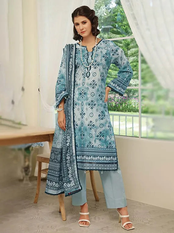 Colors Digital Printed Cambric Collection 2025 by Alzohaib (CDC-25-09)