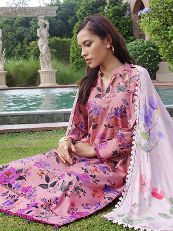 Colors Printed Linen Collection 2025 By Alzohaib (D-07)