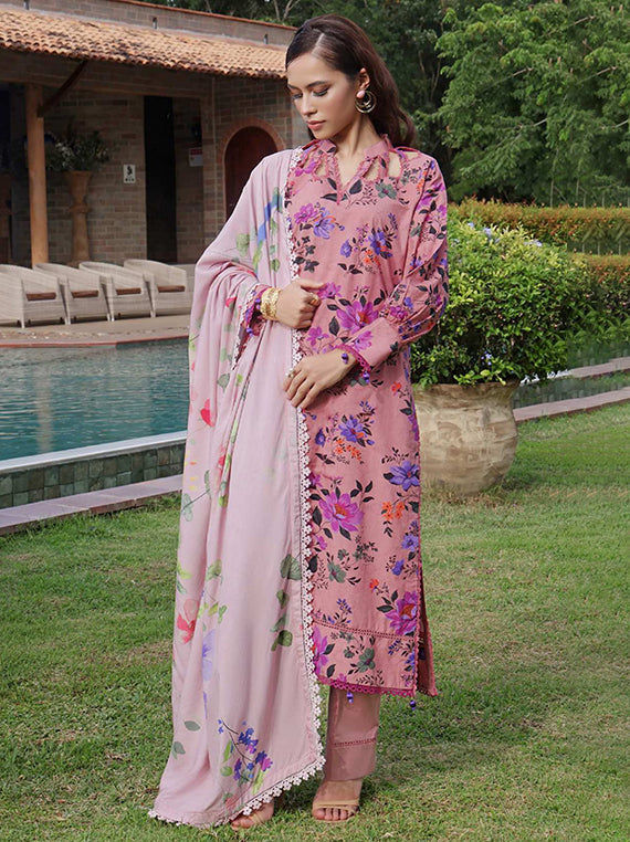 Colors Printed Linen Collection 2025 By Alzohaib (D-07)