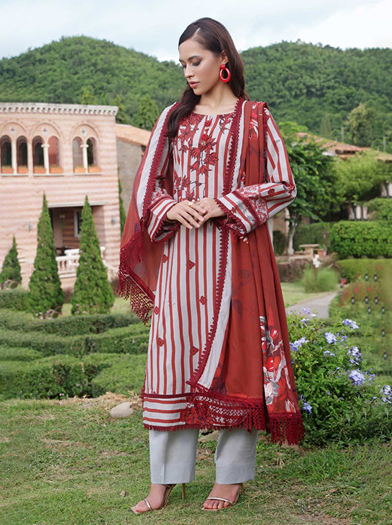 Colors Printed Linen Collection 2025 By Alzohaib (D-12)