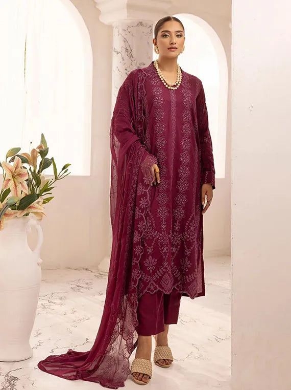 Colorum Bohat Khoob Karandi Lawn Collection 2024 (D-01)