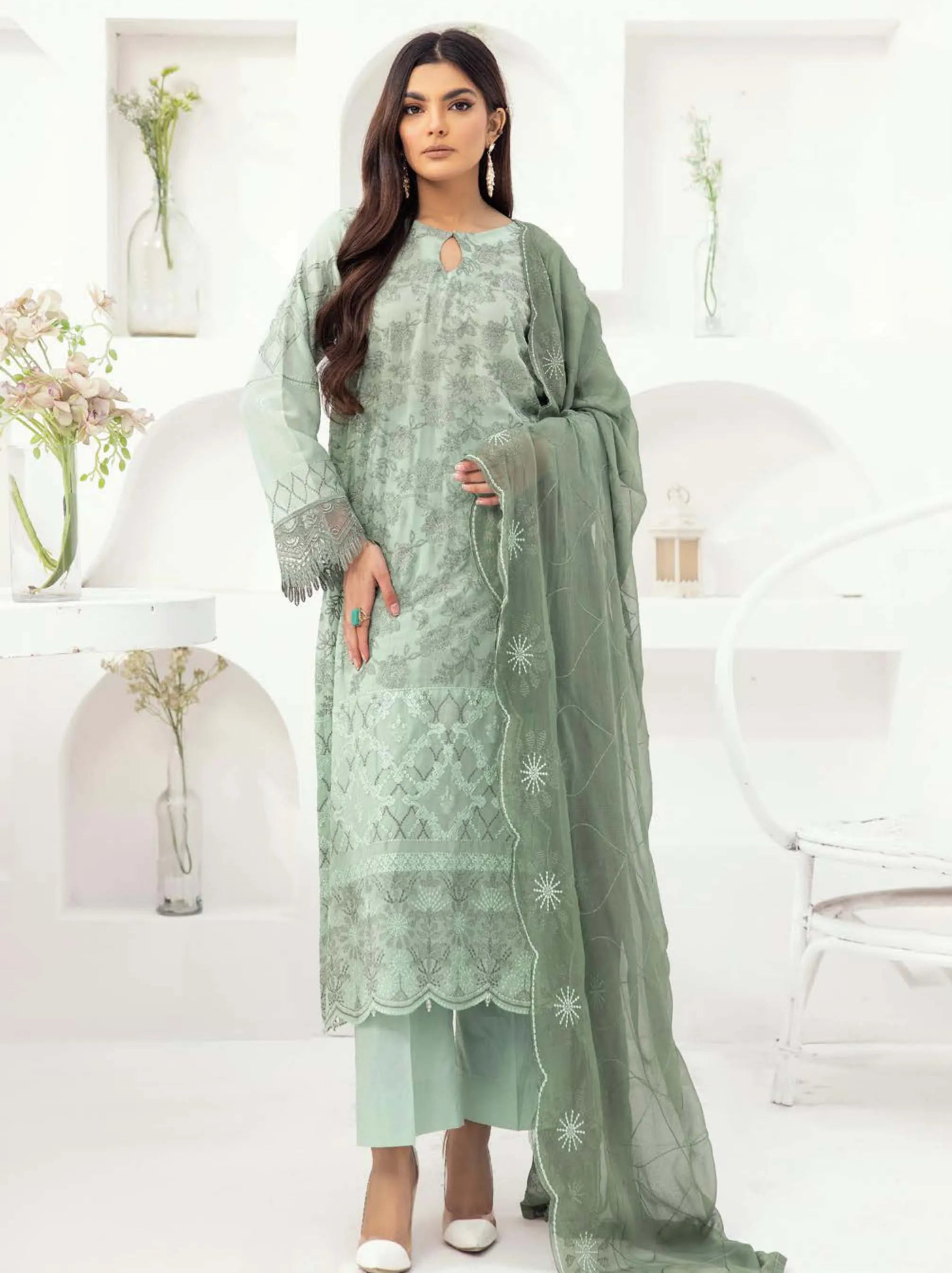 Colorum Hum Safar Embroidery Swiss Collection 2024 (D-01)